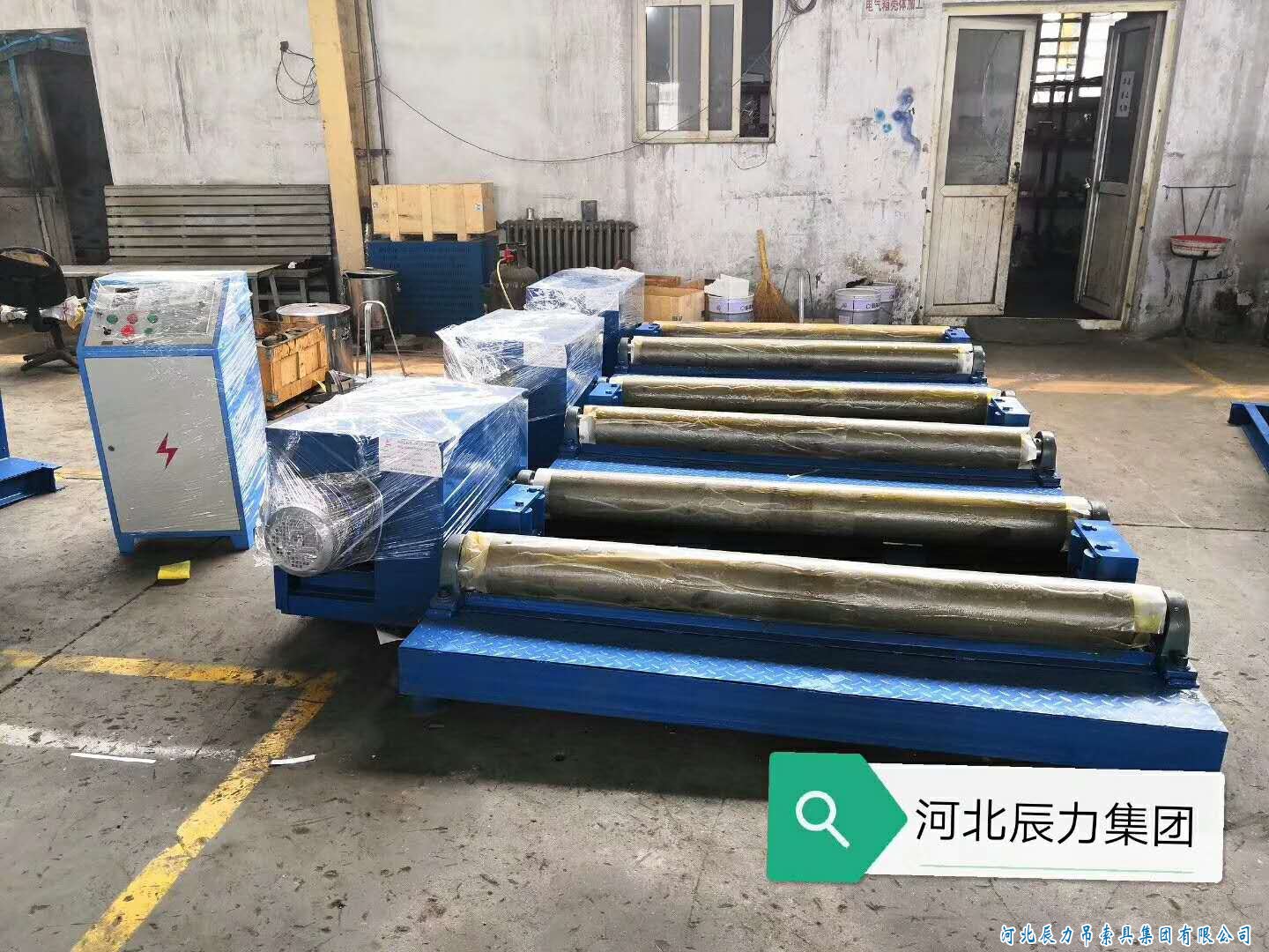 鋼絲繩纏放繩機器，鋼絲繩索具壓制機器，集體裝柜發(fā)貨